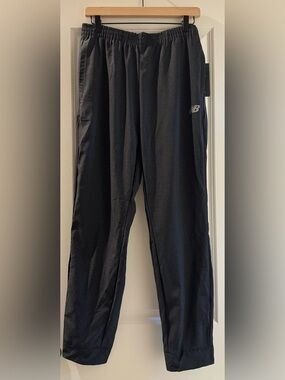 NWT New Balance All Motion Track Pants Size Large Black Grey Athletic Joggers